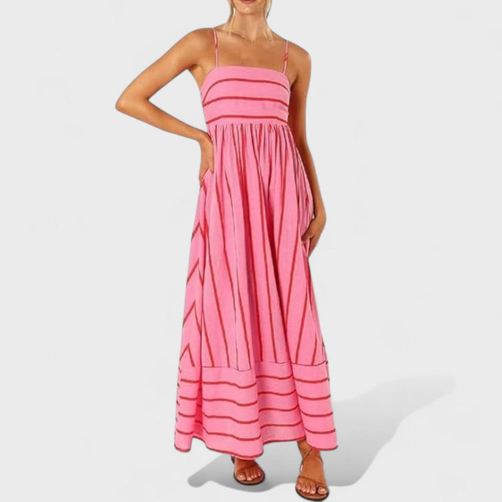 Rózsa | Légies ombre nyári ruha